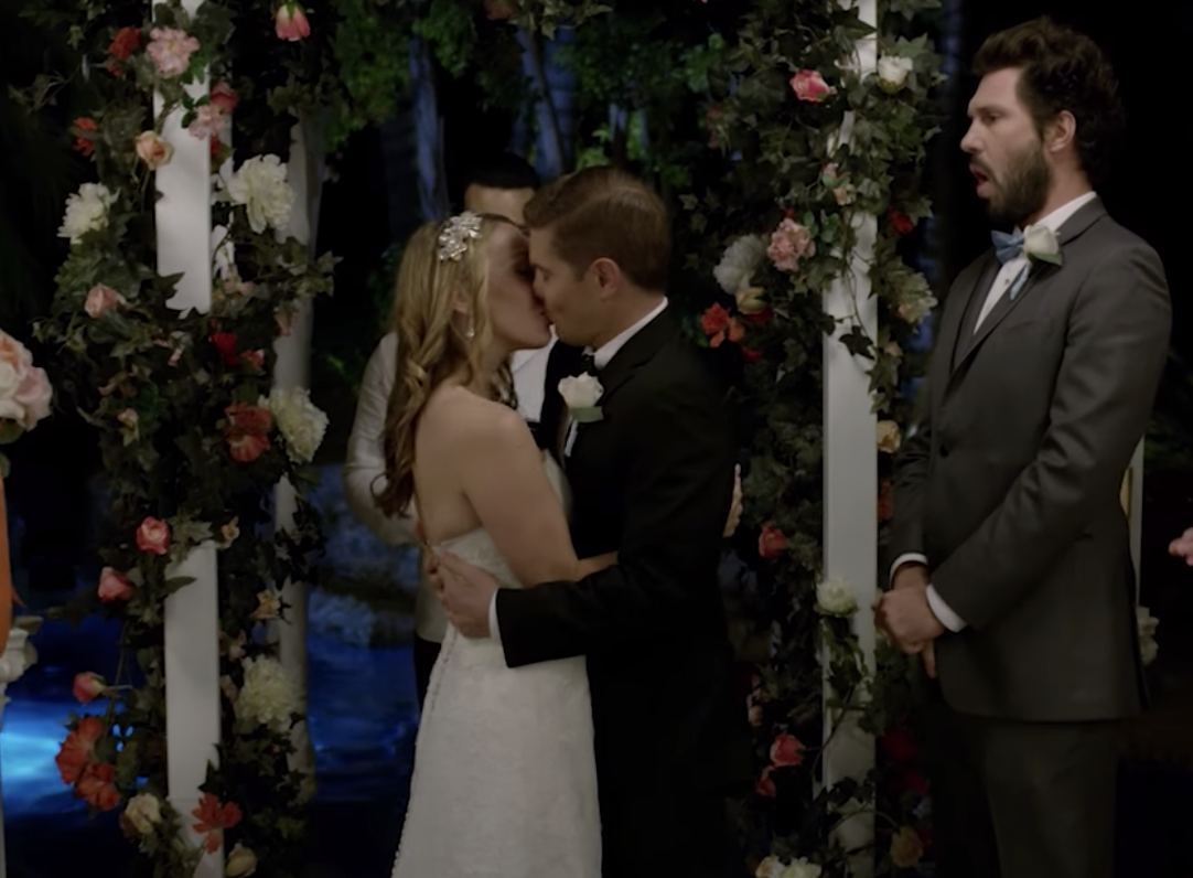 Our first feature film, THE WEDDING PARTY, enters production and is filmed entirely in one take.